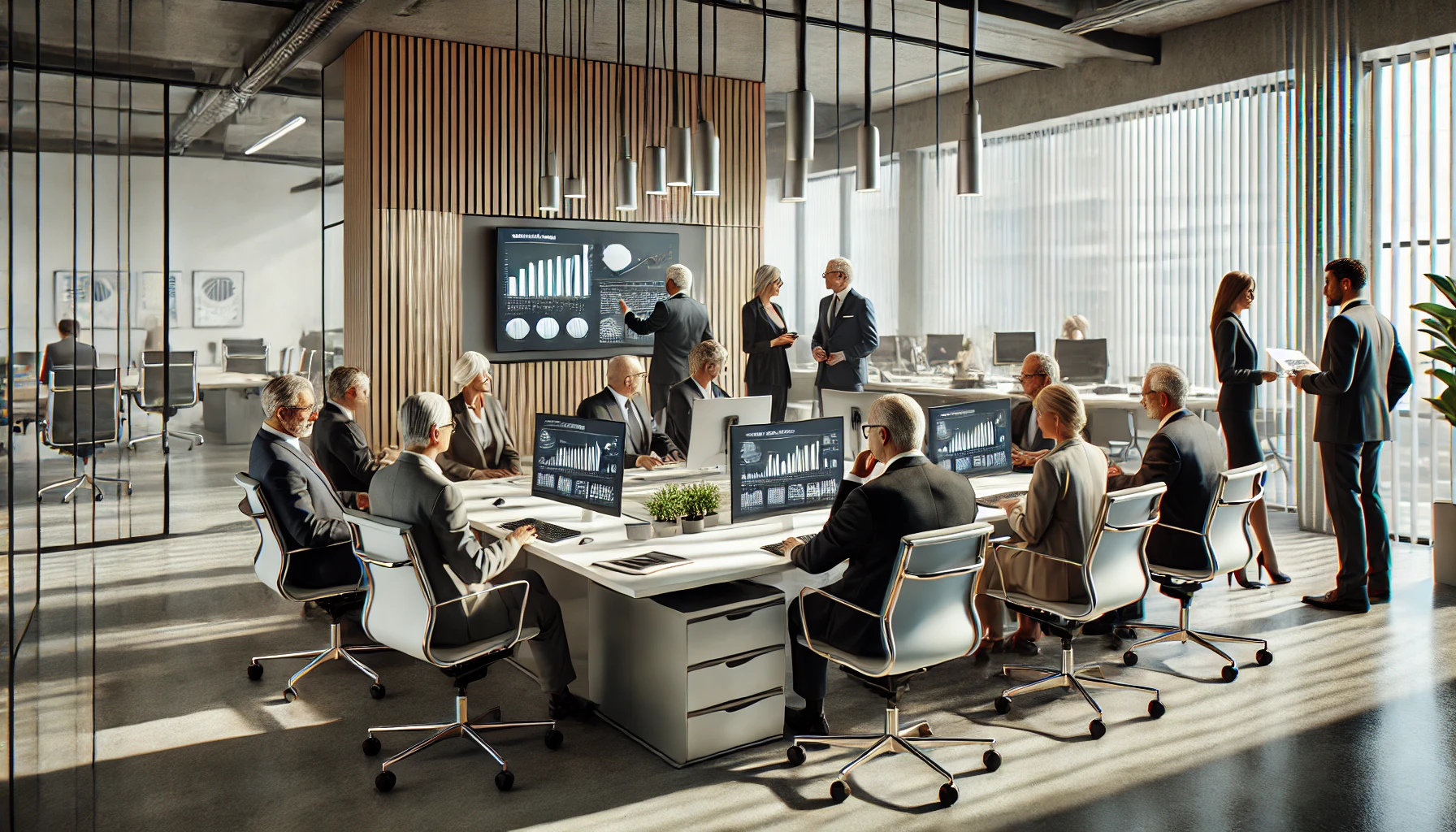 Business People In Conference Room Image